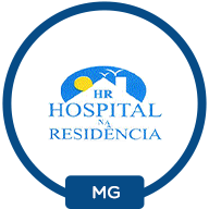 Logo do cliente hospital na residência MG